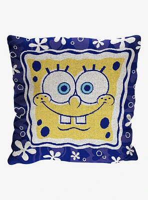 SpongeBob SquarePants Tiki Dreams Jacquard Pillow