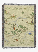 Disney Winnie The Pooh Hundred Acre Woods Tapestry Throw