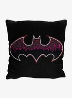DC Comics Batman Team Up Signal Jacquard Pillow