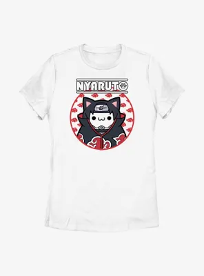 Naruto Nyaruto Itachi Cat Womens T-Shirt