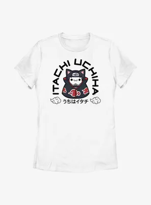 Naruto Itachi Uchiha Cat Womens T-Shirt