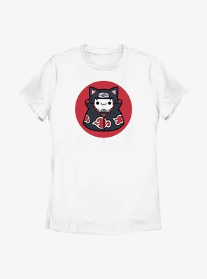 Naruto Itachi Cat Uchiha Clan Womens T-Shirt