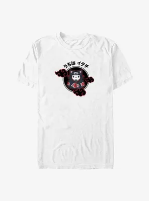 Naruto Itachi Cat Uchiha Badge T-Shirt