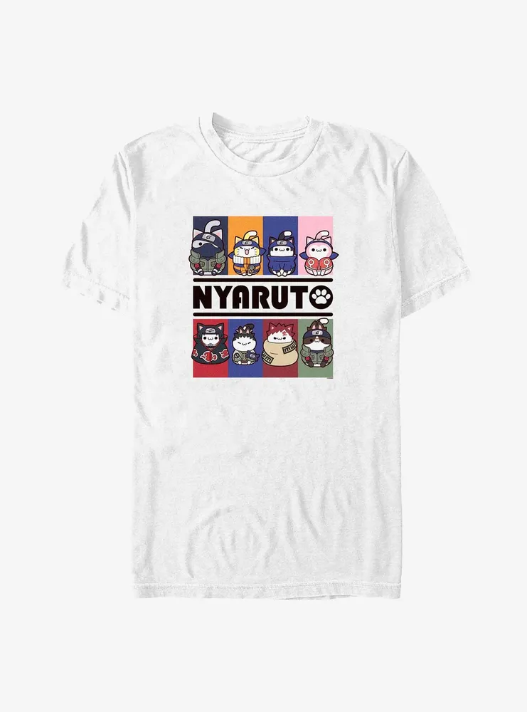 Naruto Nyaruto Cats Meow T-Shirt