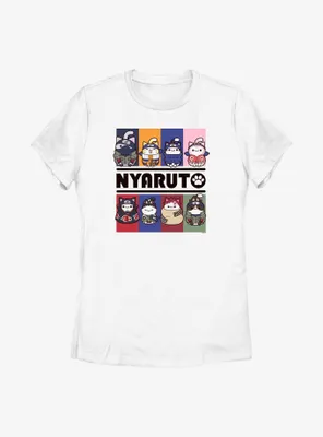 Naruto Nyaruto Cats Meow Womens T-Shirt