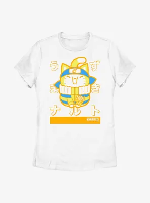 Naruto Nyaruto Uzumaki Cat Womens T-Shirt