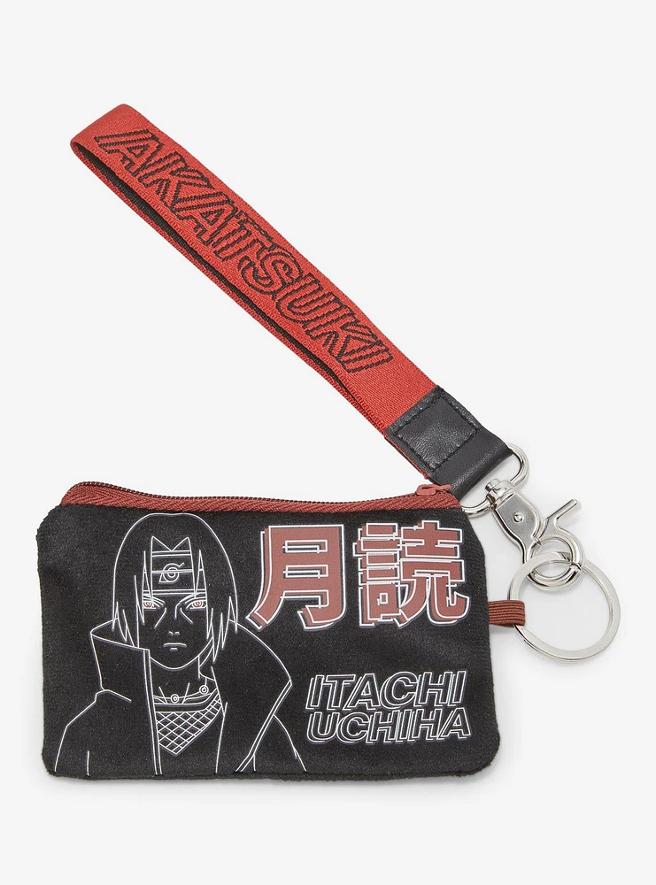 Naruto Shippuden Itachi Uchiha Coin Pouch and Wrist Strap