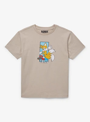 Sonic the Hedgehog Tails Portrait Youth T-Shirt — BoxLunch Exclusive