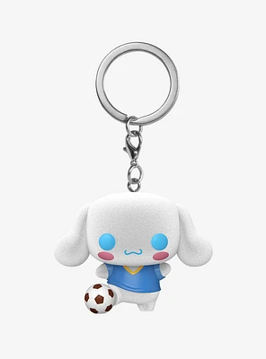 Funko Pocket Pop! Sanrio Cinnamoroll Flocked Vinyl Keychain - BoxLunch Exclusive