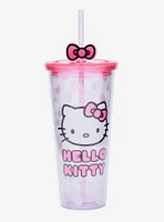 Sanrio Hello Kitty Polka Dot Carnival Cup with Straw Charm