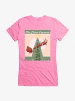 The Polar Express Postage Stamp Girls T-Shirt