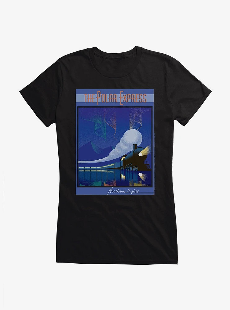 The Polar Express Northern Lights Girls T-Shirt