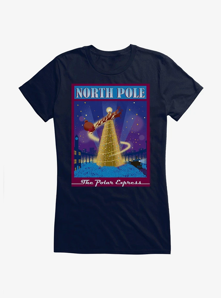 The Polar Express North Pole Girls T-Shirt