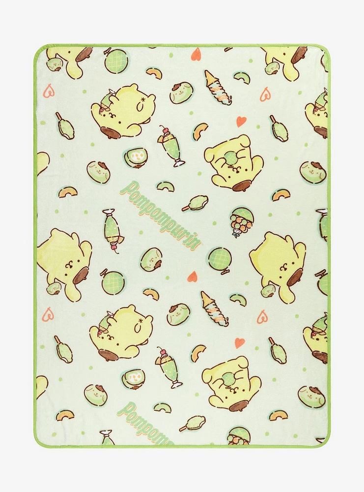 Pompompurin Dessert Throw Blanket