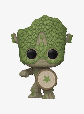 Funko Marvel We Are Groot Pop! Groot As Captain America Vinyl Bobblehead