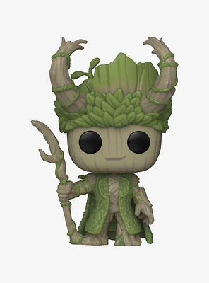 Funko Marvel We Are Groot Pop! Groot As Loki Vinyl Bobblehead