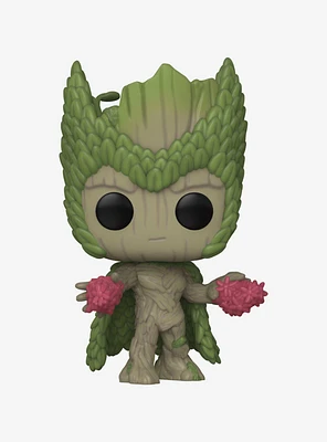 Funko Marvel We Are Groot Pop! Groot As Scarlet Witch Vinyl Bobblehead