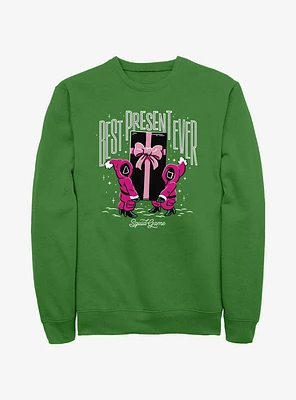 Squid Game Pink Soliders Best Present Ever Sweatshirt