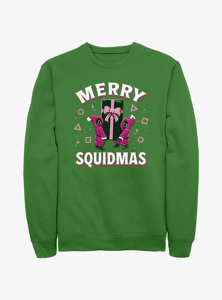 Squid Game Merry Squidmas Sweatshirt