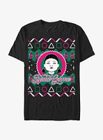 Squid Game Young-Hee Doll Ugly Christmas T-Shirt
