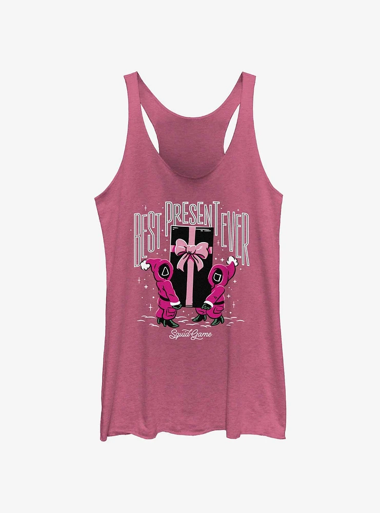 Squid Game Pink Soliders Best Present Ever Girls Tank