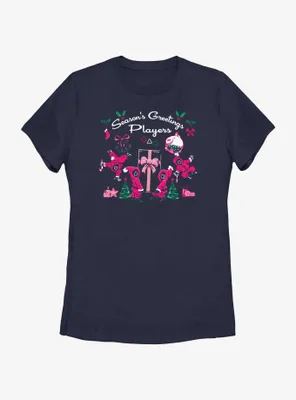 Squid Game Season's Greetings Players Womens T-Shirt