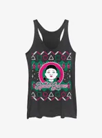 Squid Game Young-Hee Doll Ugly Christmas Womens Tank Top