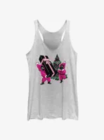 Squid Game Holiday Presents Pink Soldiers Womens Tank Top