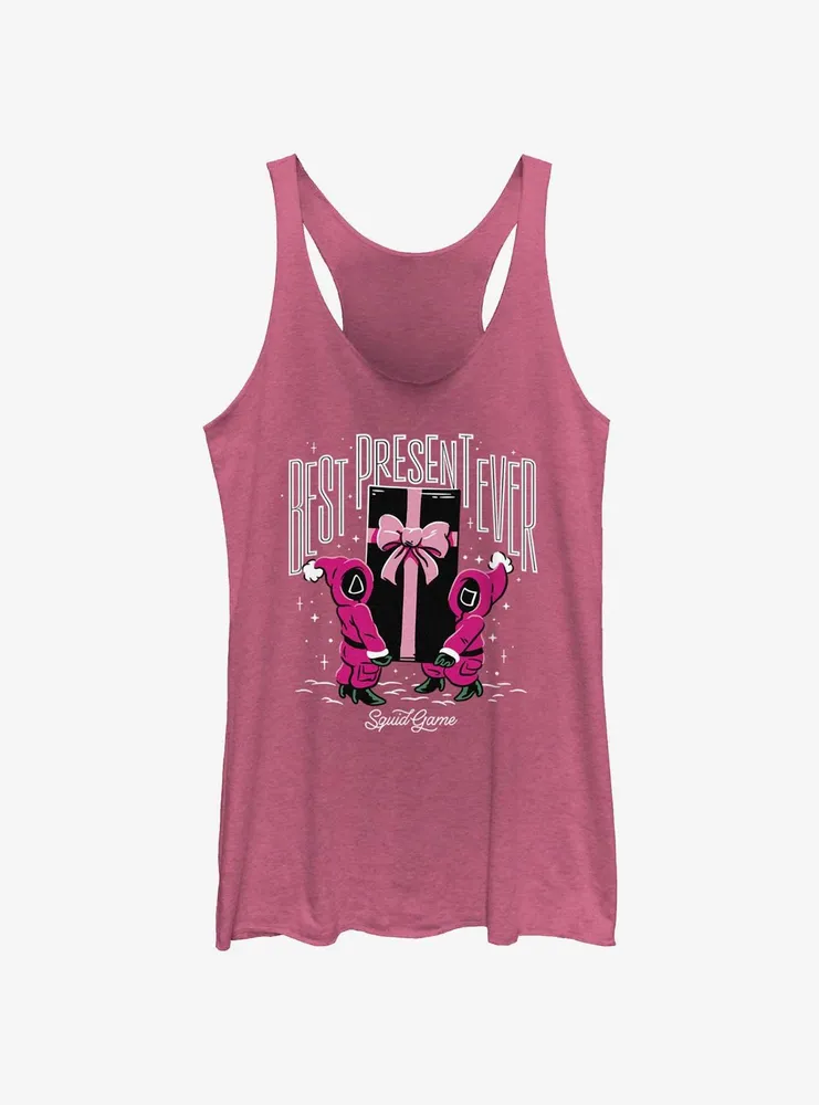 Squid Game Pink Soliders Best Present Ever Womens Tank Top