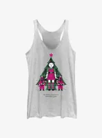 Squid Game Christmas Young-Hee Doll Knows Womens Tank Top