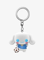 Funko Pocket Pop! Cinnamoroll Soccer (Flocked) Vinyl Key Chain Hot Topic Exclusive