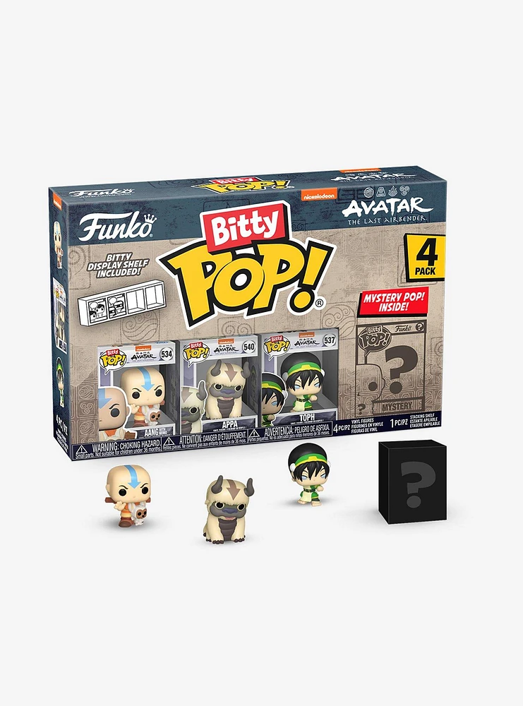 Funko Avatar: The Last Airbender Aang Bitty Pop! Figure Set