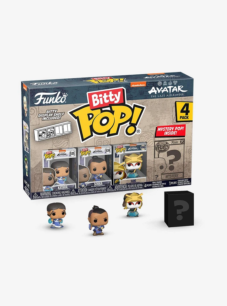 Funko Avatar: The Last Airbender Katara Bitty Pop! Figure Set