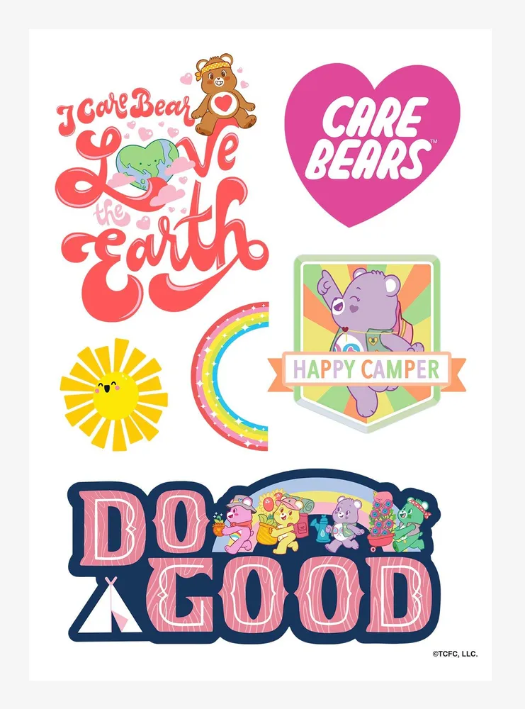 Care Bears Love The Earth Sticker Sheet