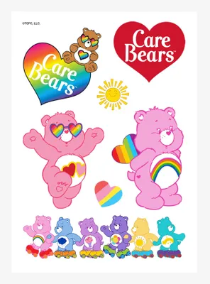 Care Bears Rainbow Sticker Sheet