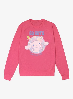 Cinnamoroll So Cute Icon French Terry Sweatshirt