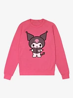 Kuromi Reading French Terry Sweatshirt