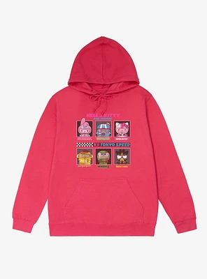Hello Kitty & Friends Tokyo Speed Grid French Terry Hoodie