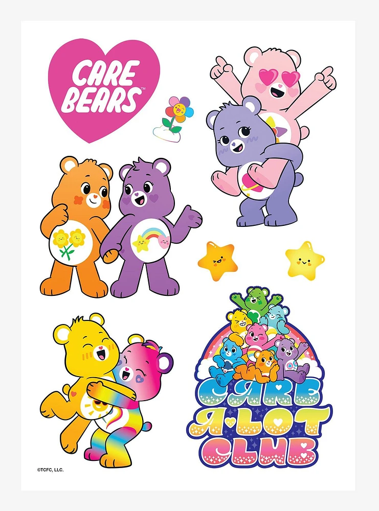 Care Bears Care-A-Lot Club Sticker Sheet