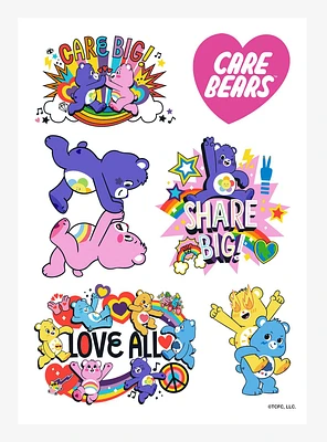 Care Bears Love All Sticker Sheet