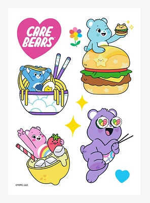 Care Bears Food Club Sticker Sheet