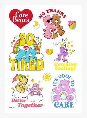 Care Bears Better Together Sticker Sheet