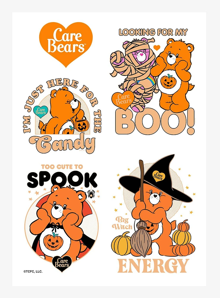 Care Bears Trick-Or-Sweet Sticker Sheet