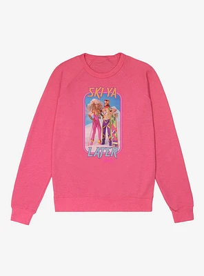Barbie Ski Ya Later French Terry Sweatshirt