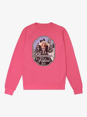 Barbie Glamorous & Festive French Terry Sweatshirt