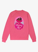 Barbie Holiday Glam French Terry Sweatshirt