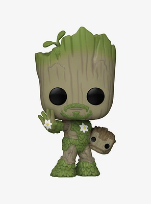 Funko Pop! Marvel 85th Anniversary We Are Groot Groot as Iron Man Vinyl Bobblehead Figure