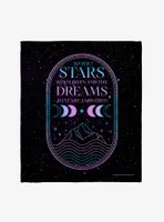 A Court Of Mist & Fury Stars And Dreams Throw Blanket