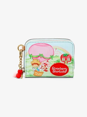 Strawberry Shortcake Characters Mini Zipper Wallet