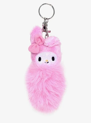 My Melody Fox Tail Plush Key Chain